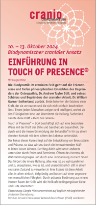 Touch of Presence (BCA) mit Giorgia Milne